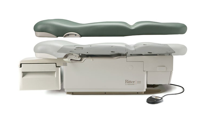 Ritter Midmark 222 Power Exam Table